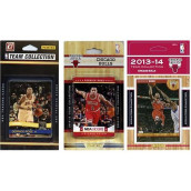 NBA chicago Bulls 3 Different Licensed Trading card Team Sets