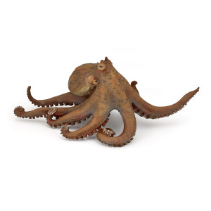Papo - Hand-Painted - Figurine - Marine Life - Octopus Figure-56013 - Collectible - For Children - Suitable For Boys And Girls - From 3 Years Old