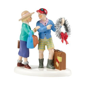 Department 56 Snow Village Back For The Holidays Accessory Figurine, 1.77 Inch