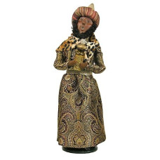 Byers' Choice Golden Wise Man Caroler Figurine #755 From The Nativity Collection
