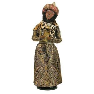 Byers' Choice Golden Wise Man Caroler Figurine #755 From The Nativity Collection