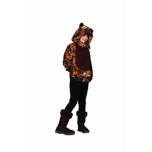 Rg Costumes Taylor The Tiger Hoodie Costume, Orange/Black, Large