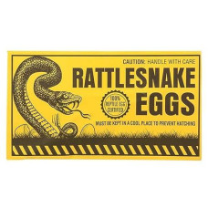 Rhode Island Novelty Joke Rattlesnake Egg Envelopes, One Dozen Per Order