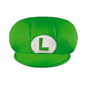 Nintendo Super Mario Brothers Luigi Child Hat, One Size Child