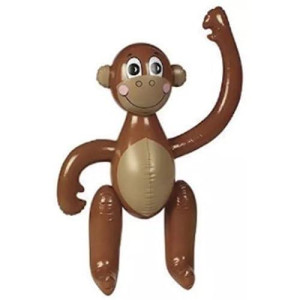 Inflatable Plastic Monkey Luau Characters By Eih By Eih