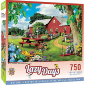 Masterpieces 750 Piece Jigsaw Puzzle For Adults And Family - Picnic Paradise - 18"X24"