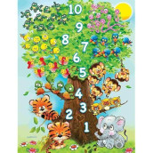 Springbok'S 36 Piece Children'S Jigsaw Puzzle Counting Tree - Made In Usa