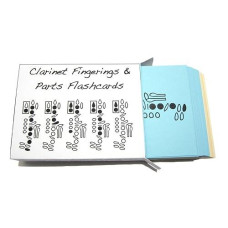 Clarinet Fingerings & Clarinet Parts Flashcard Set