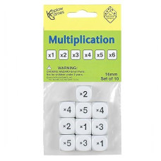 Koplow Games Kop18204 Multiplication Dice Learning Aid