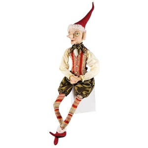 Ggi Elijah Elf Christmas Figure Soft Sculpture Doll