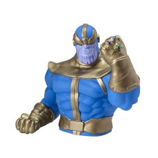 Marvel Thanos Pvc Bust Bank,Multi-Colored,4"