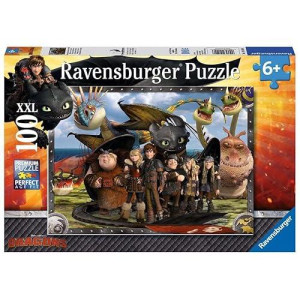 Ravensburger How To Train Your Dragon: Toothless & Friends Jigsaw Puzzle (100 Piece)