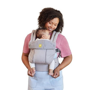 L�ll�baby Complete All Seasons Ergonomic 6-In-1 Baby Carrier Newborn To Toddler - With Lumbar Support - For Children 7-45 Pounds - 360 Degree Baby Wearing - Inward & Outward Facing - Stone