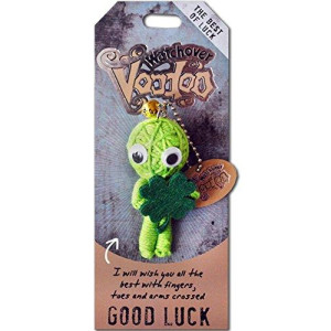 Watchover Voodoo - String Voodoo Doll Keychain - Novelty Voodoo Doll For Bag, Luggage Or Car Mirror - Good Luck Voodoo Keychain, 5 Inches