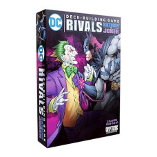 Dc Deck-Building Game: Rivals - Batman Vs. The Joker - Exciting 1V1 Format - Six Oversized Cards For Batman And The Joker - Standalone, Compatible With Full Dc Deck-Building Game Series