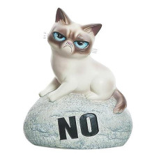 Grumpy Cat Rock Figurine No