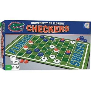 Masterpieces Ncaa Florida Gators Checkers Board Game , 13" X 21"