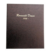 Dansco Us Roosevelt Dime Coin Album 1946 - 2026 #7125