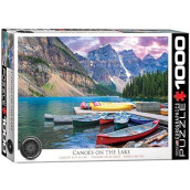Eurographics Canoes On The Lake Jigsaw Puzzle (1000-Piece)
