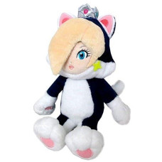 Sanei Super Mario Series 9" Cat Rosalina Plush Doll