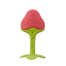 Innobaby Original Teethin Smart Ez Grip Fruit Teether And Sensory Toy For Babies And Toddlers In Berry. Bpa Free Teether