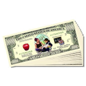 Aac / Pcscp Set Of 10 World'S Greatest Teacher Million Dollar Bills With Bonus Bill