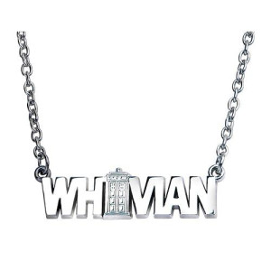 Doctor Who Whovian Zinc Alloy Necklace
