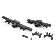 Vaterra Axle Housing & Link Mount Set Fr/Rr: Asn