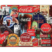 Springbok 1000 Piece Jigsaw Puzzle Coca-Cola Decades of Tradition