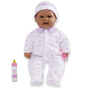 Jc Toys Hispanic 16-Inch Medium Soft Body Baby Doll La Baby | Washable |Removable Purple Outfit W/Hat And Pacifier | For Children 12 Months +, Hispanic-Purple