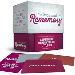 Storymatic Rememory - Writing Prompt And Memory Prompt - Conversation Cards For Family And Friends