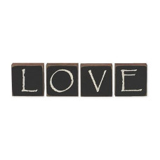 Love Wood Block Letters By The Hearthside Collection