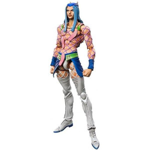 Medicos Jojo'S Bizarre Adventure: Part 6--Stone Ocean: Narciso Anasui Super Action Statue