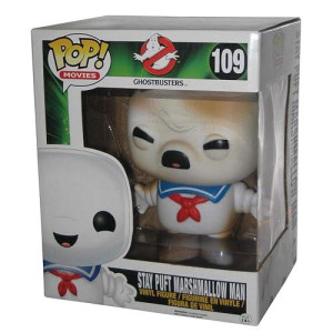 Funko Pop Movies: Toasted Stay Puft Marshmallow Man Figure, 6"
