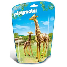 Playmobil Giraffe With Calf Building Kit