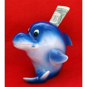 Kingmax Blue Dolphin Piggy Bank