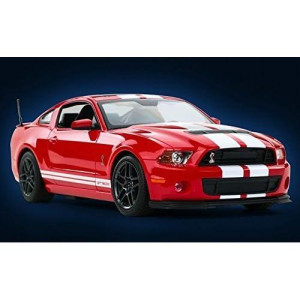 Radio Remote Control 1/14 Ford Mustang Shelby Gt500 Rc Model Car (Red)