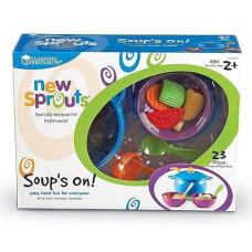 Learning Resources,Plastic, New Sprouts Soup'S On!, 23 Pieces,Multicolor,5"