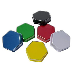 Talking Products, Talking Tiles Voice Recorders, Communication Sound Buttons. Pack Of 6 Colors, 80 Seconds Recording. Educational Classroom Learning Resources, Game Show Answer Buzzers.