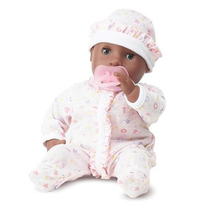 Melissa & Doug Mine To Love Gabrielle 12 Poseable Baby Doll With Romper, Hat
