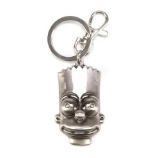 Fox The Simpsons Pewter Head Keyring - Bart