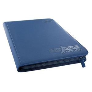 Ultimate Guard Zipfolio 360 - 18 Pocket Xenoskin Blue