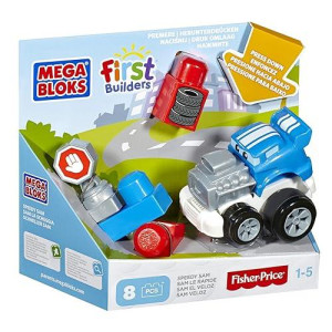 Mega Bloks First Builders Speedy Sam Building Kit