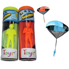 Toys+ 5 Piece Set Tangle Free Kids Parachute Men For Children Skydiver Parachute Man Easter Basket