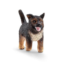 Schleich Farm World, Animal Toys For Kids, German Shepherd Puppy Figurine