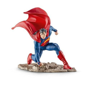 Schleich Superman Kneeling Action Figure