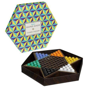 Ridley�S Chinese Checkers Board Game With Marbles - Classic Checkers Board Game For Adults And Kids Ages 8+, Includes All Chinese Checkers Pieces - Great Gift Idea