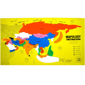 Imagimake Mapology Destination Asia Map Puzzle, Multi color