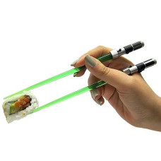 Kotobukiya Yoda Light Up Version Lightsaber Chopsticks "Star Wars" Action Figure