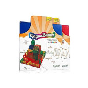 Playmags Building Board - Magnetic Starting Building Plate or Other Magnetic Tiles - Great Add on to Any Magnetic Tile Toy - Colors May Vary